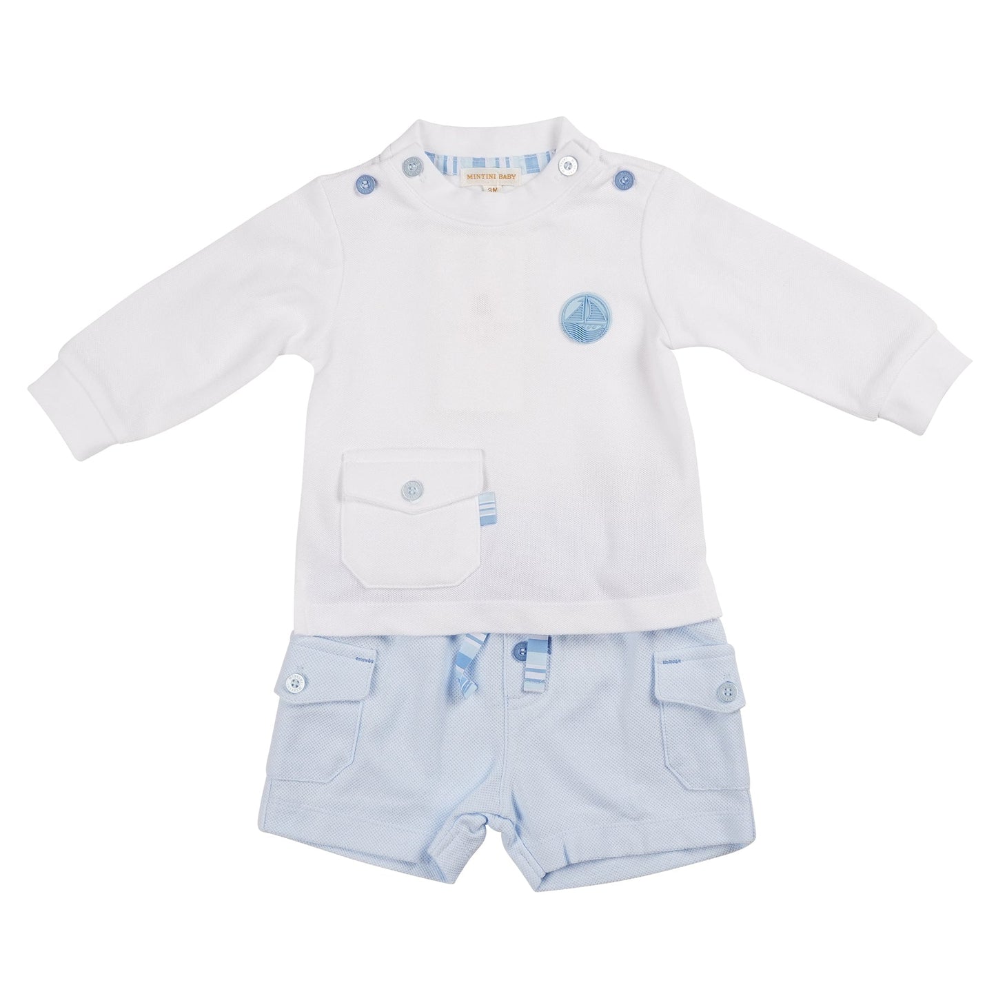 Sailboat Sweatshirt & Short Set