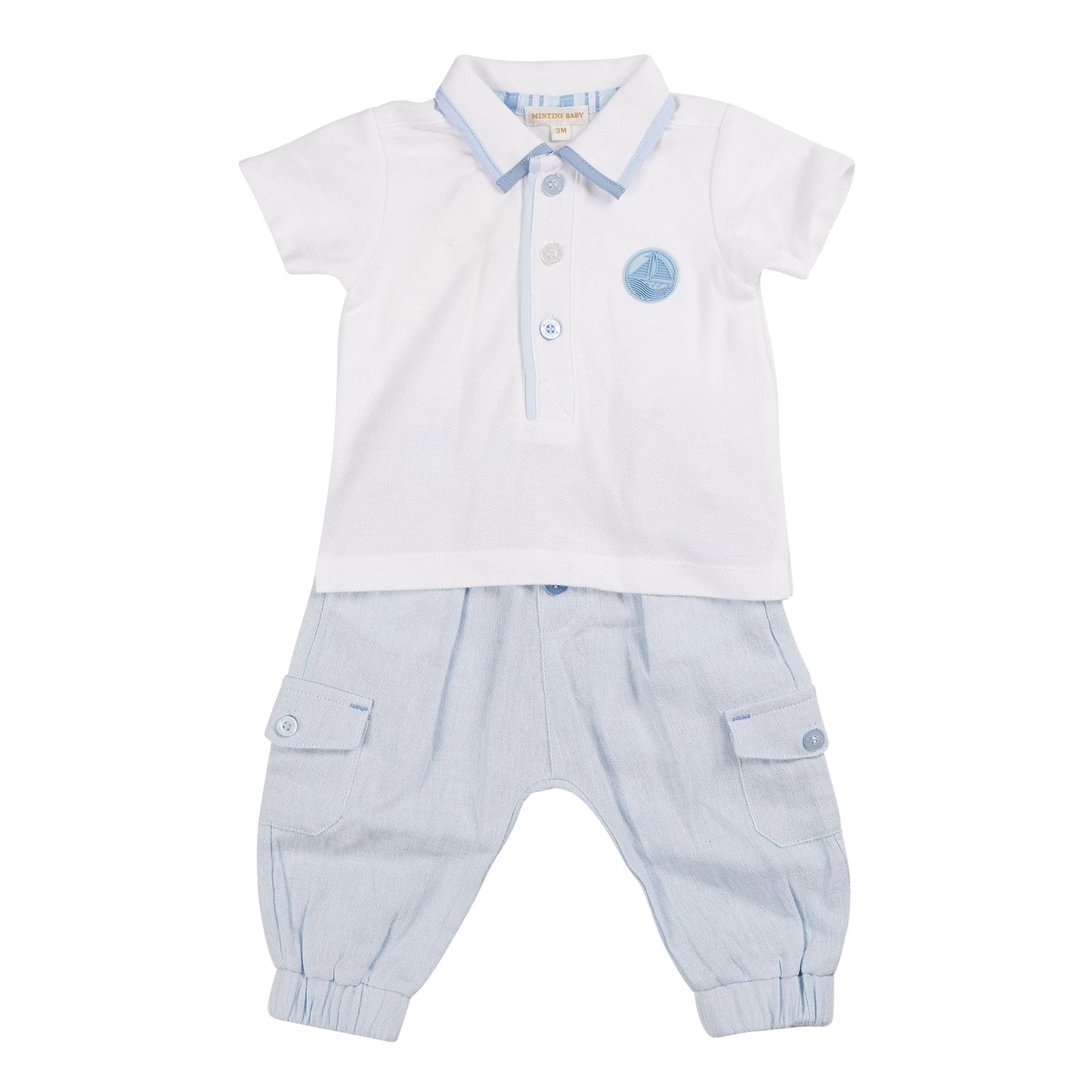 Sailboat Polo Top and Trousers
