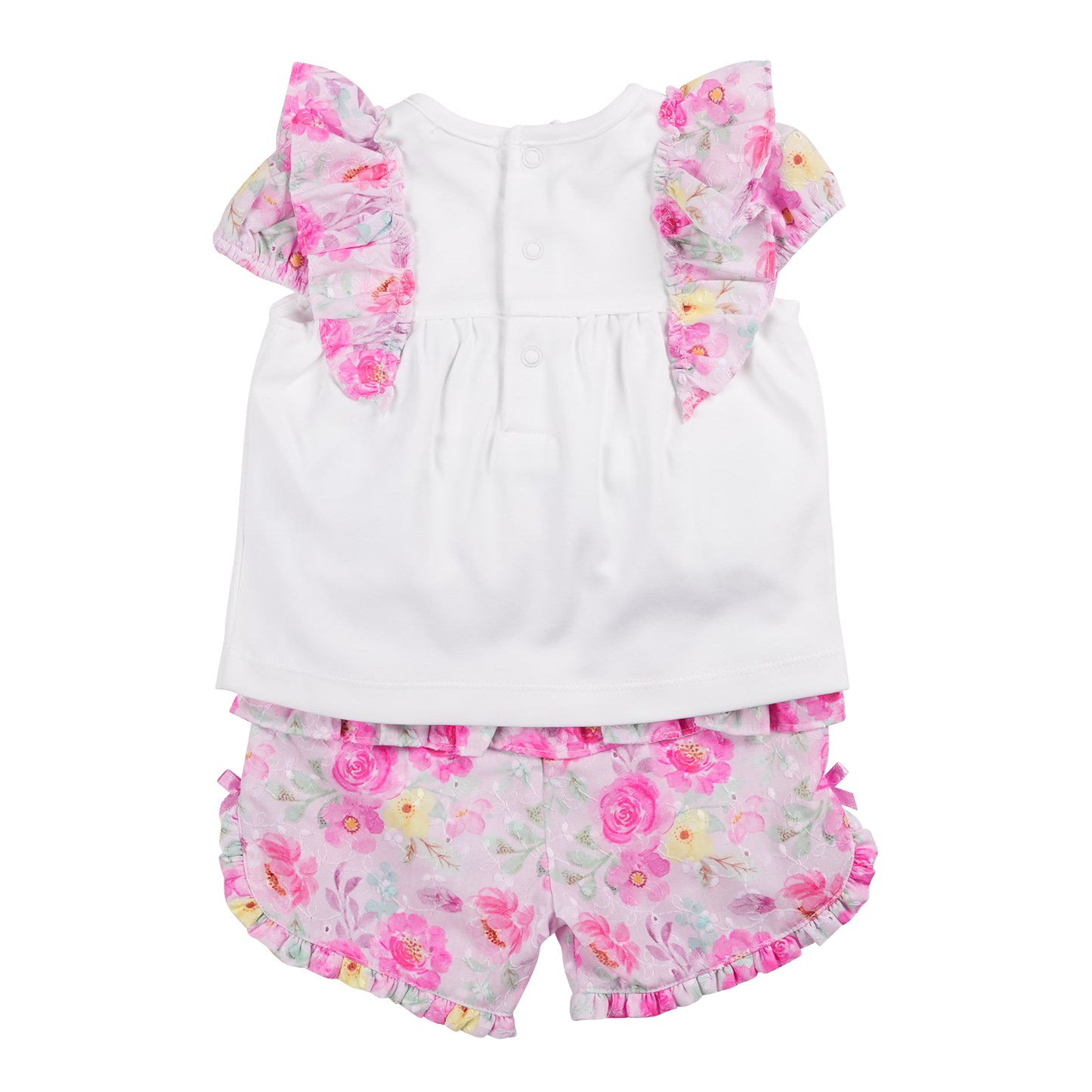 Bright Floral Top and Short