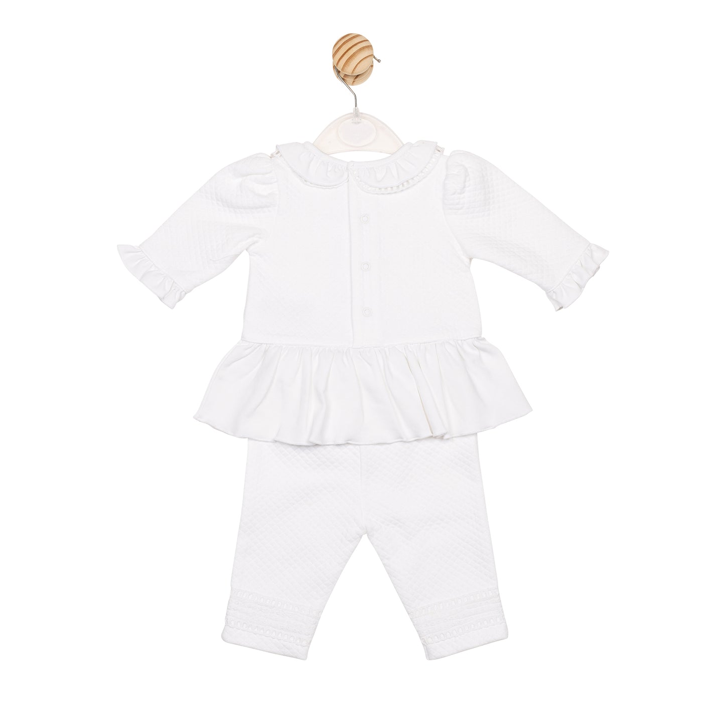 White Jacquard Tunic and Legging