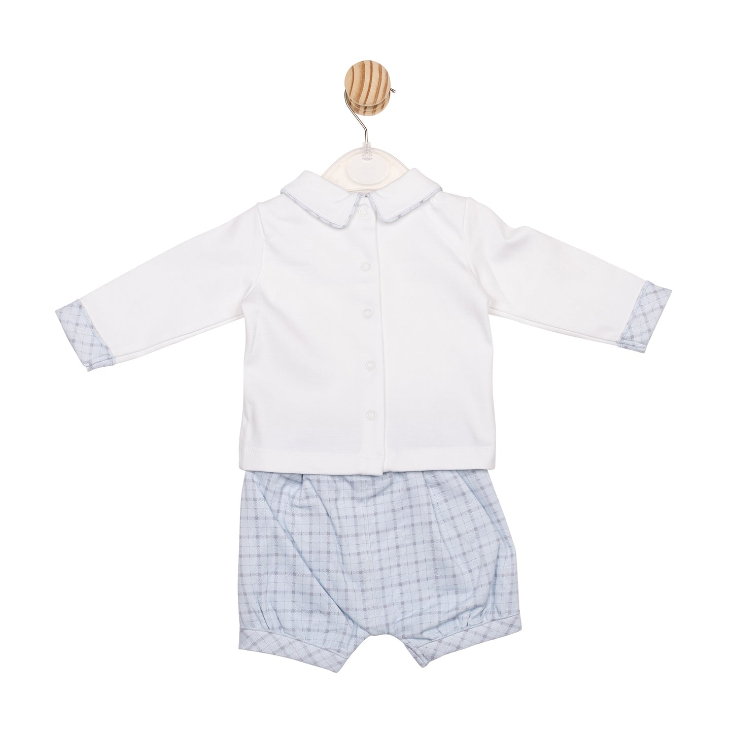 Printed Check Top and Bloomer Short