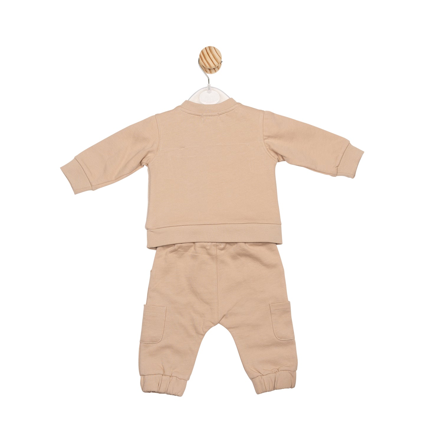 Beige Fleece Tracksuit