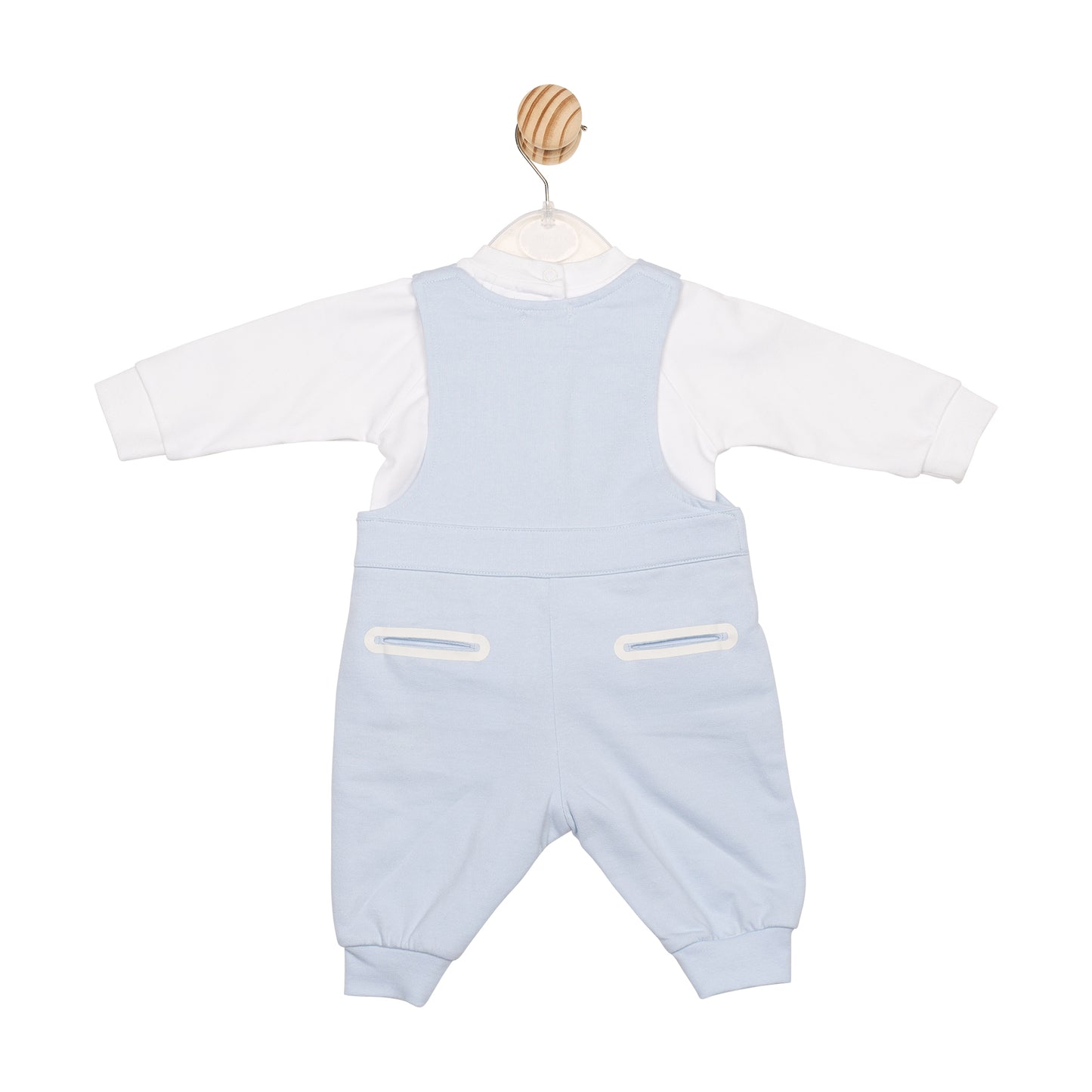 Blue Rubber M Tie Dungaree
