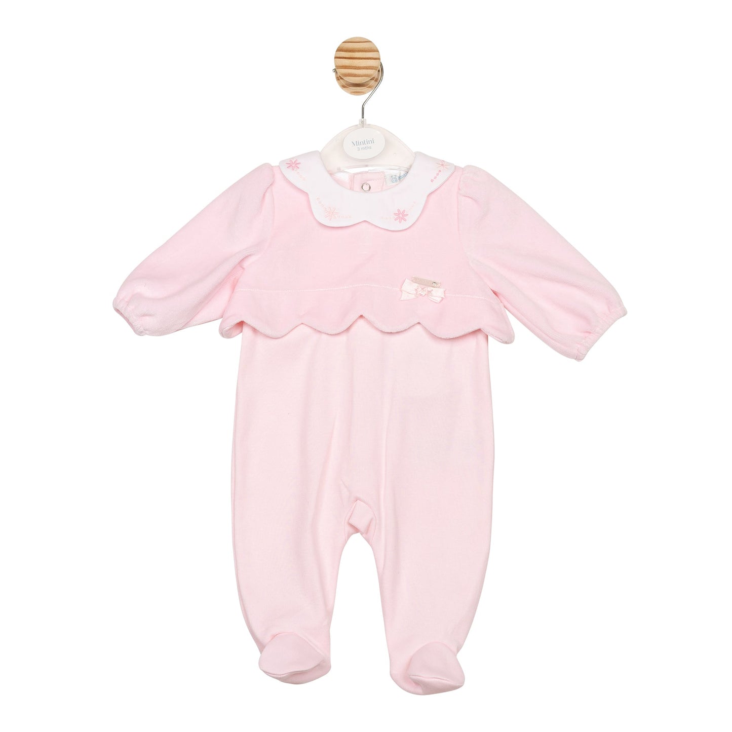 Flower Scallop Babygrow