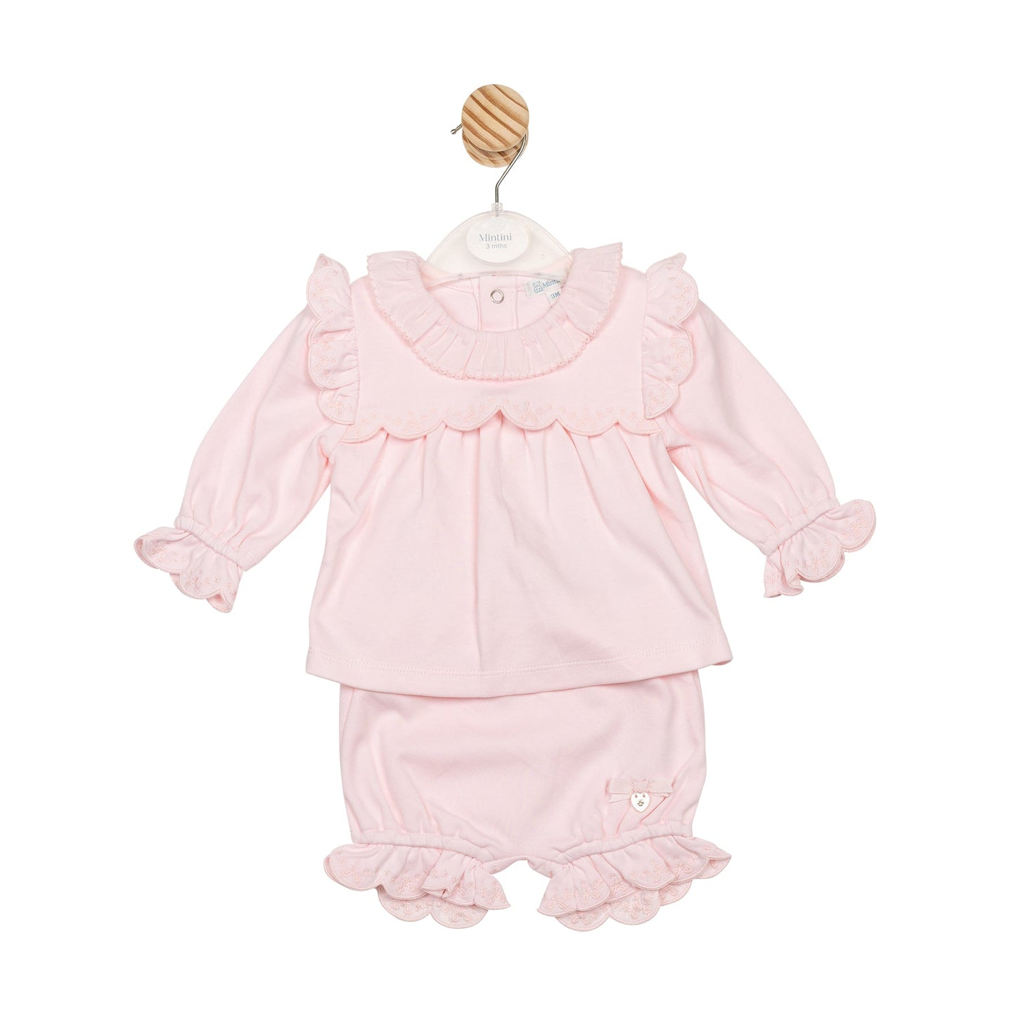 Pink Interlock Top and Bloomer