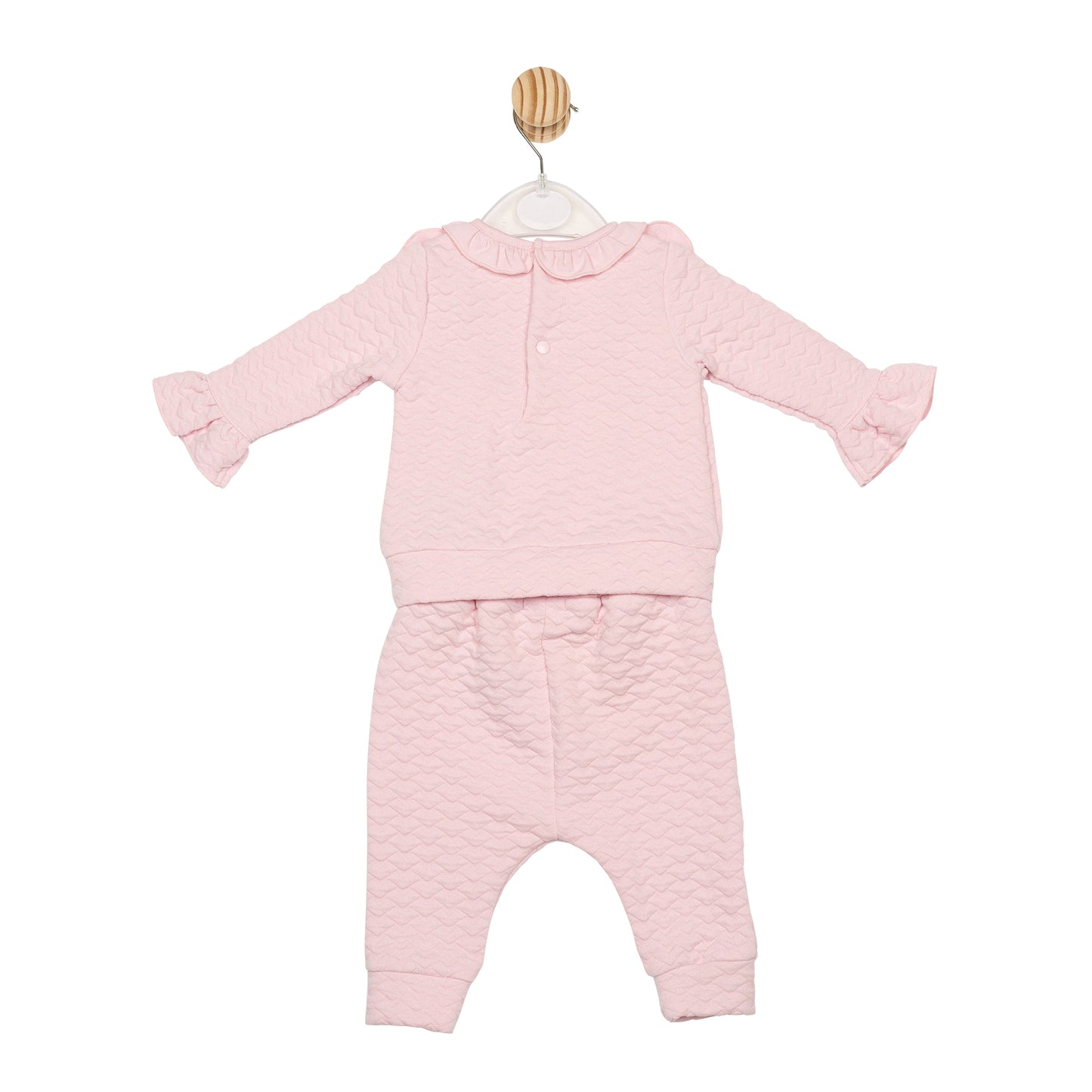 Pink Quilted Tracksuit