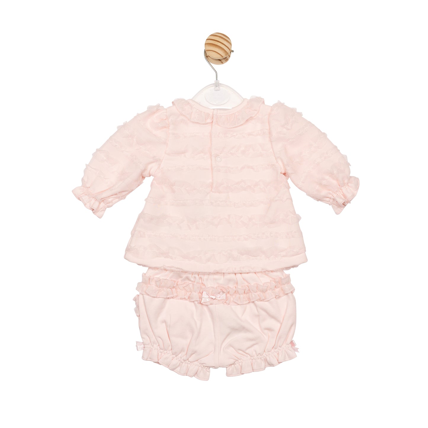 Pink Ruffle Top and Bloomer