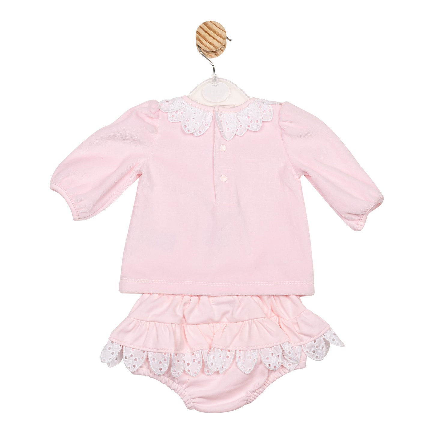Petal Velour Top and Bloomer
