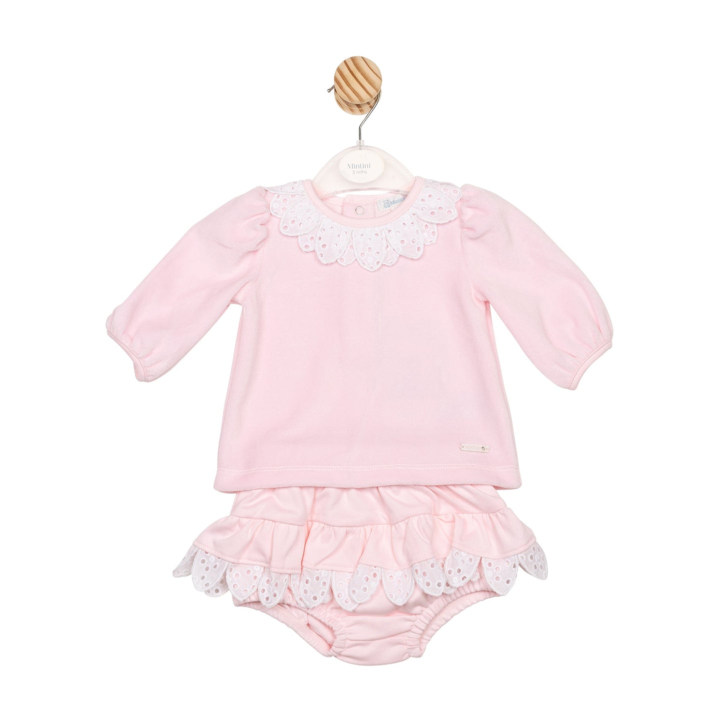 Petal Velour Top and Bloomer