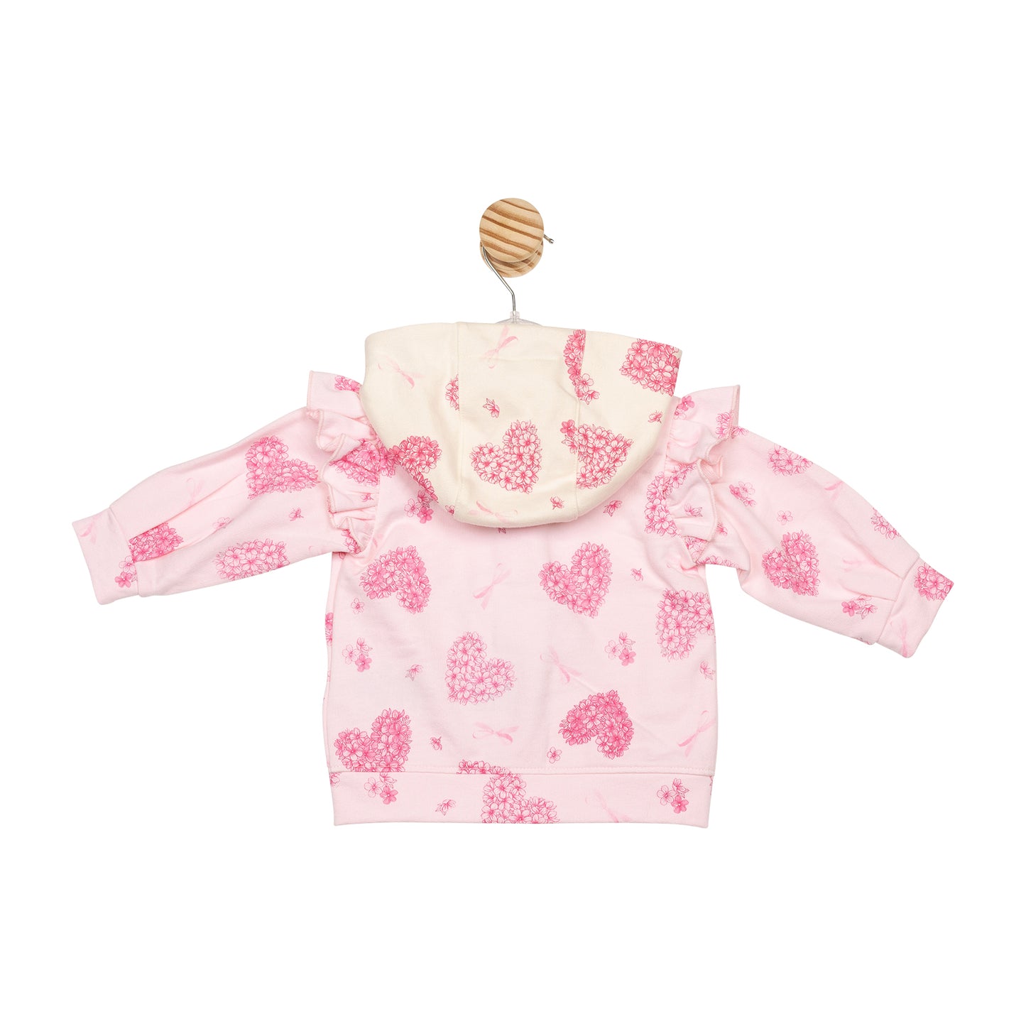 Heart Print Hoodie