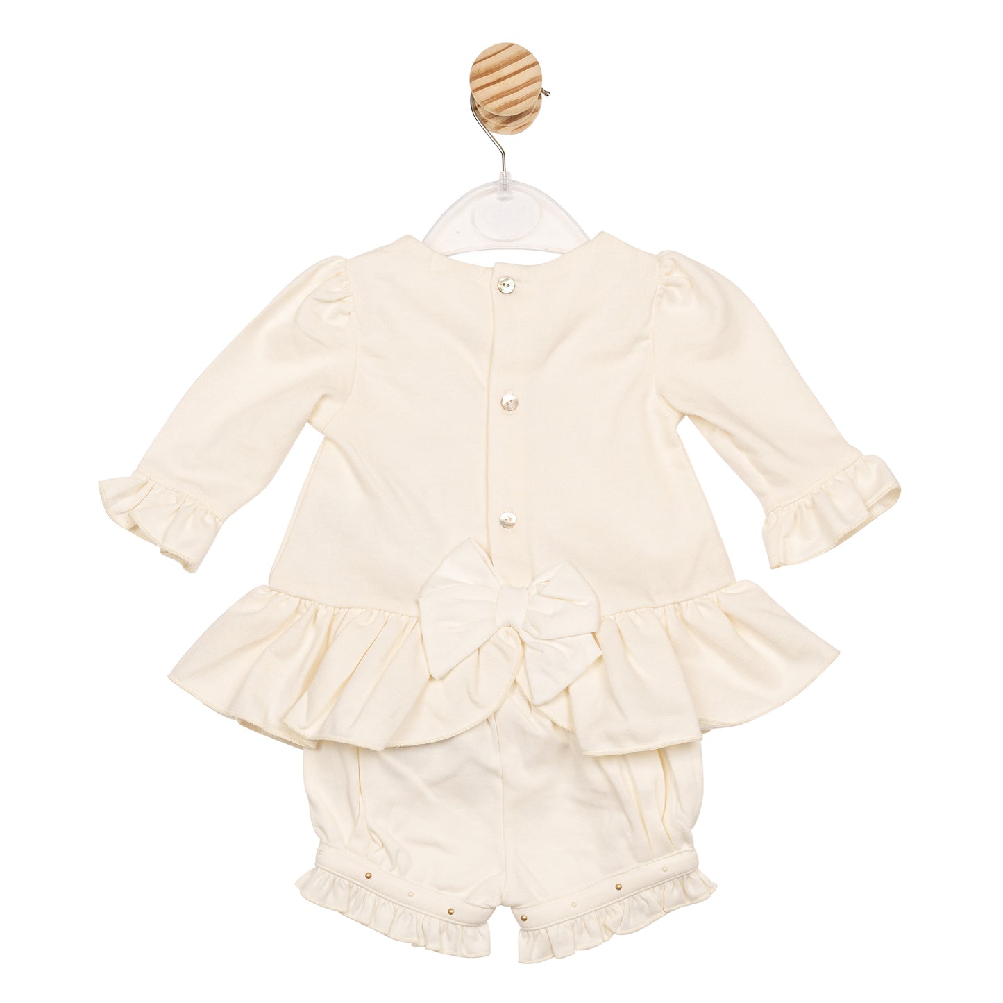 Vanilla Bow Top and Bloomer Short