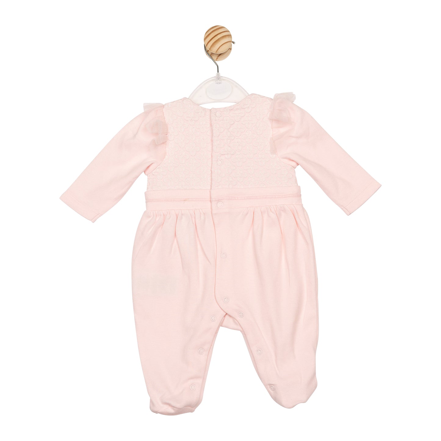 Blush Interlock Babygrow