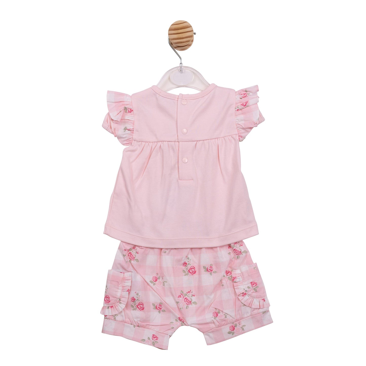 Pink Gingham Top and Bloomer Short