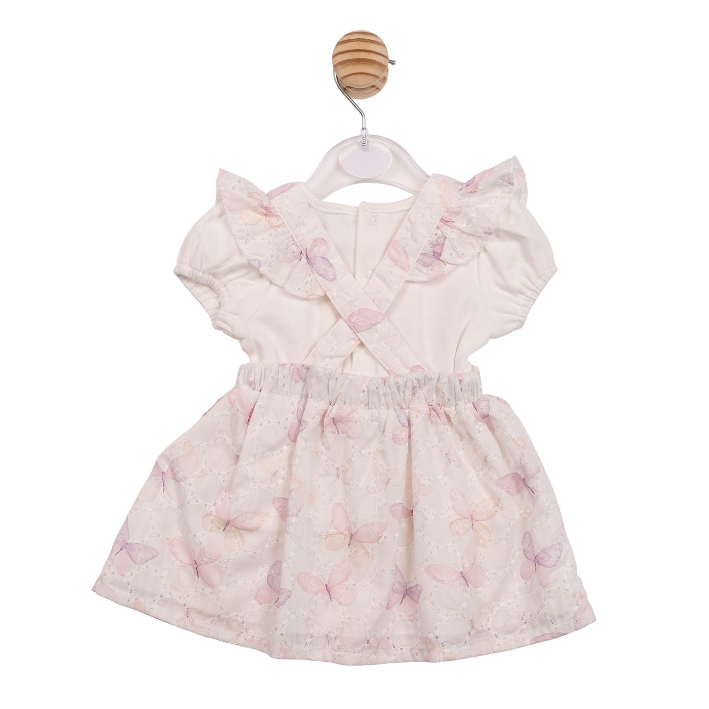 Watercolour Butterfly Top and Pinafore Dress