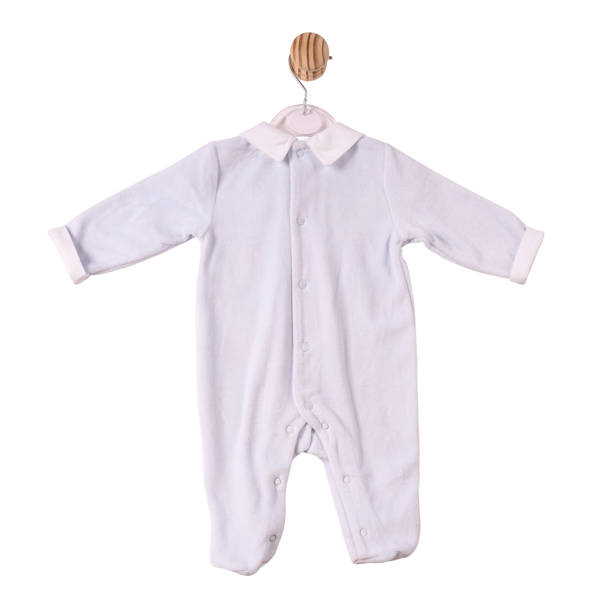 Blue Smocking Babygrow - MB7290