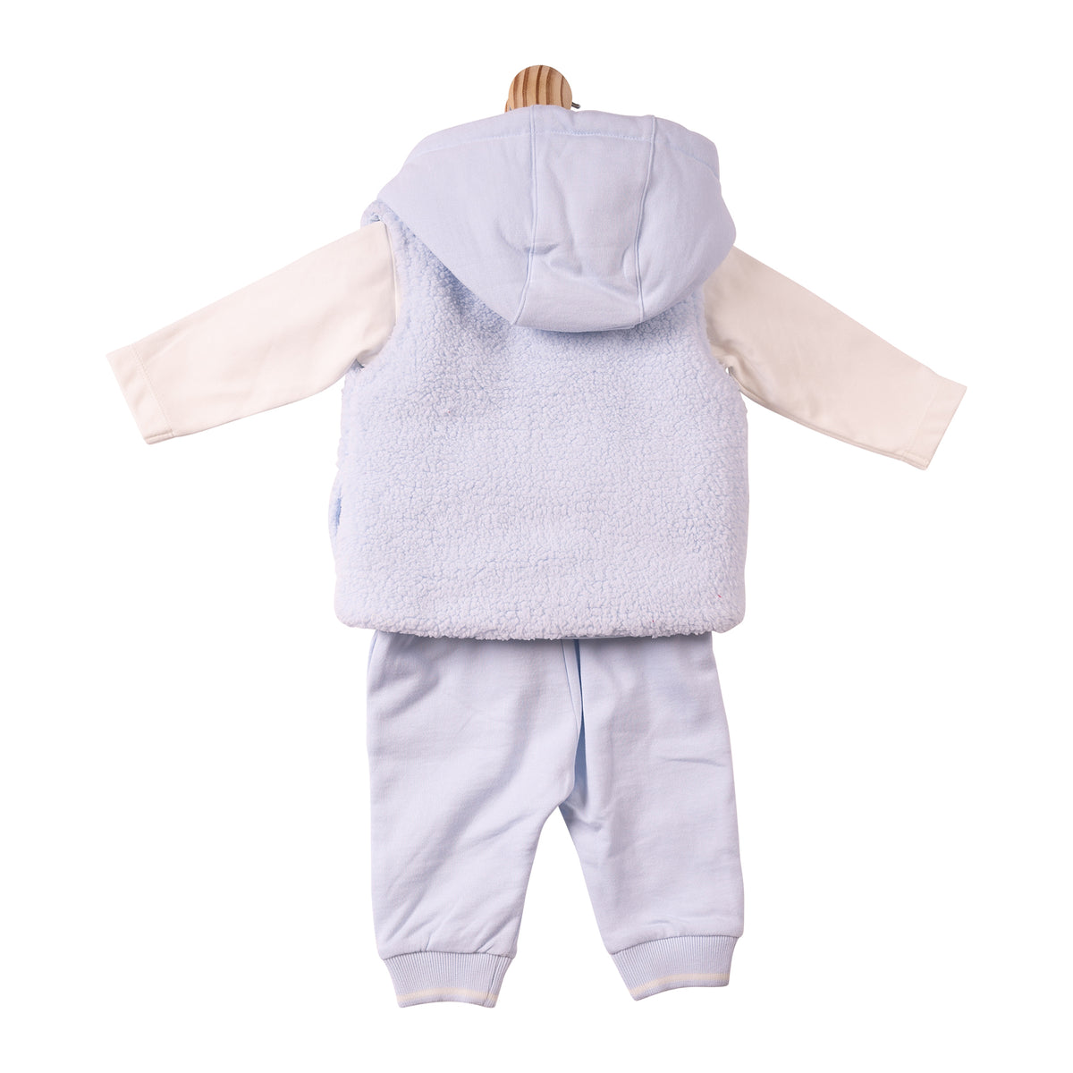 Blue Mintini Bear Top, Pant & Gilet - MB7305