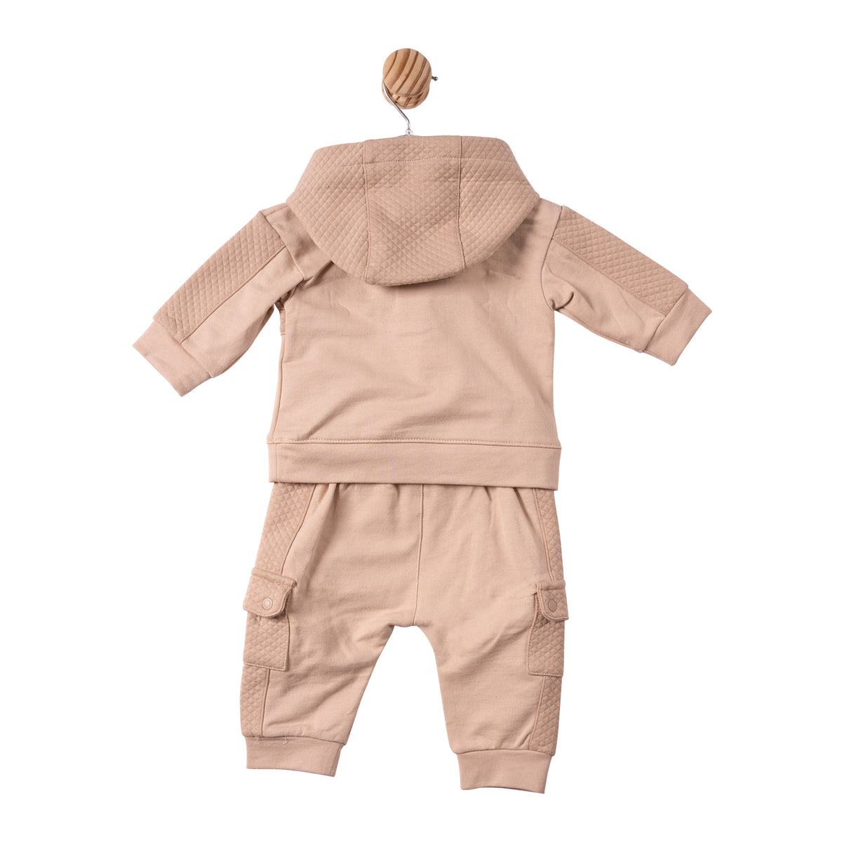 Beige Square Jacquard Tracksuit - MB7389