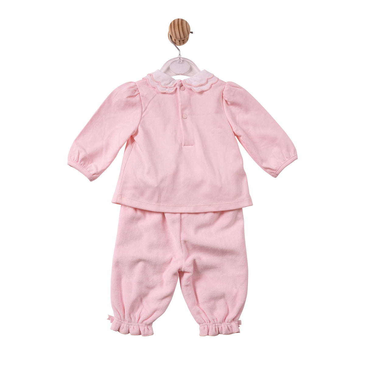 Pink Smocked Top & Trouser - MB7425