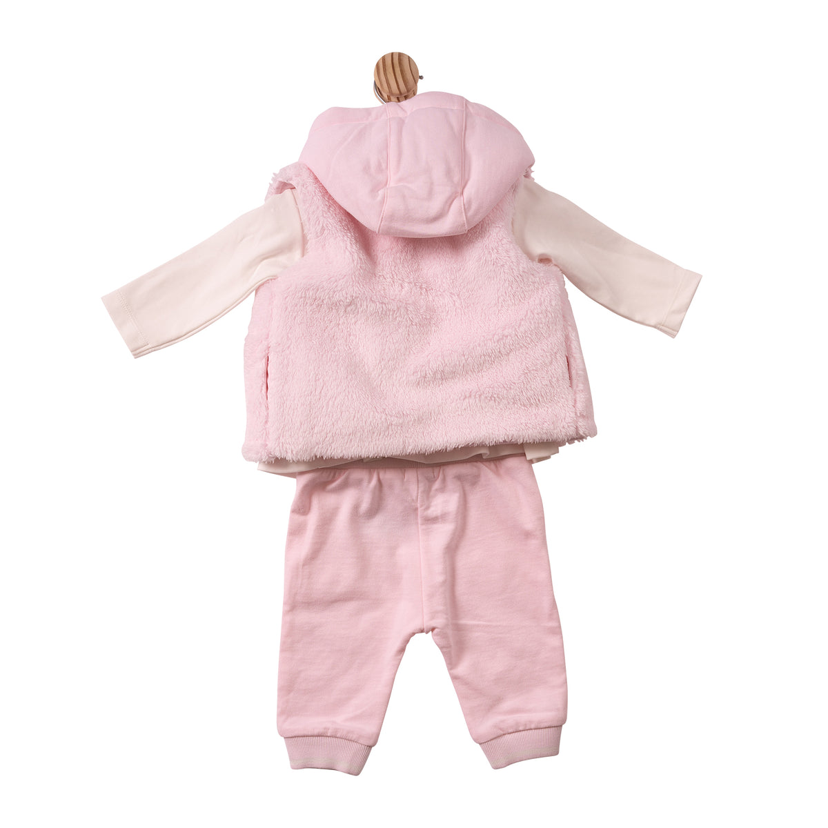Pink Mintini Bear Tunic, Trouser & Gilet - MB7431