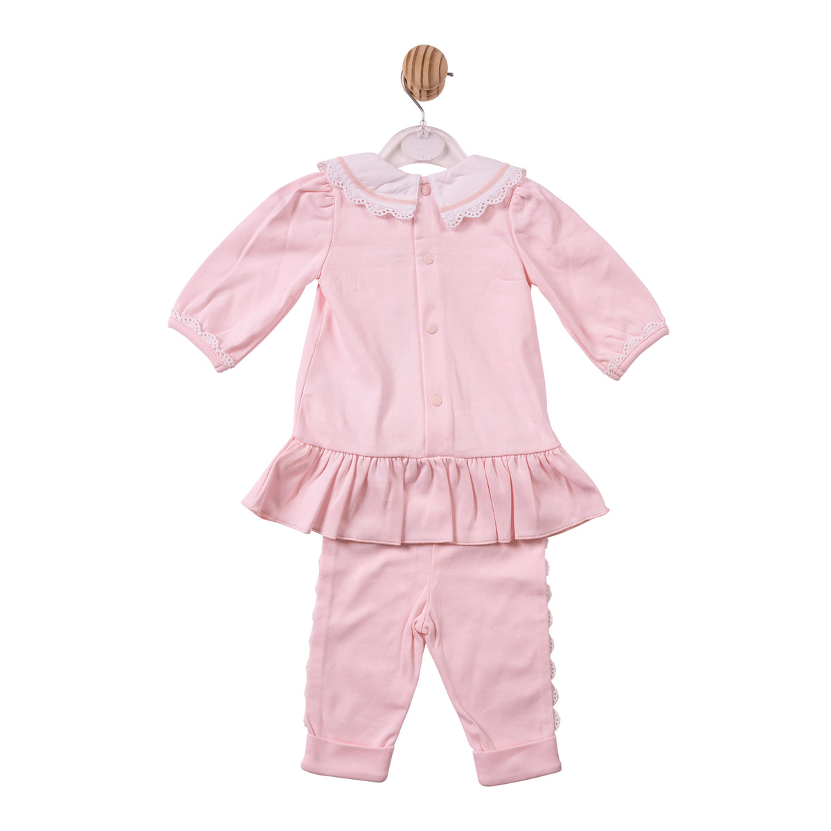 Pink Lace Interlock Tunic & Legging - MB7435