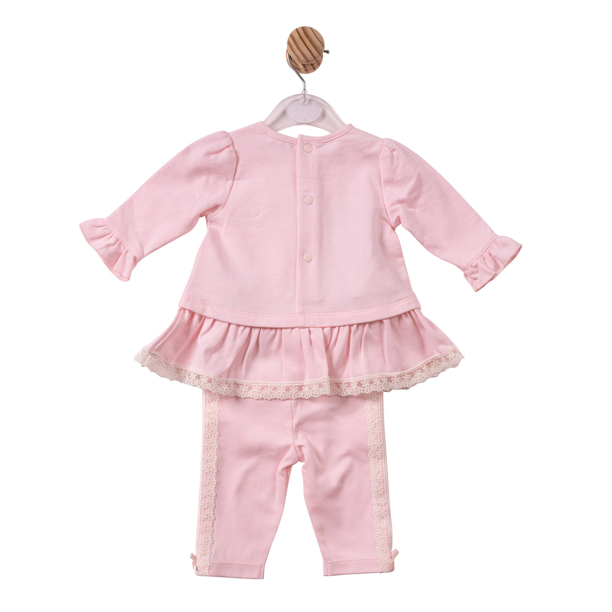 Pink Lace Bow Tunic & Legging - MB7469