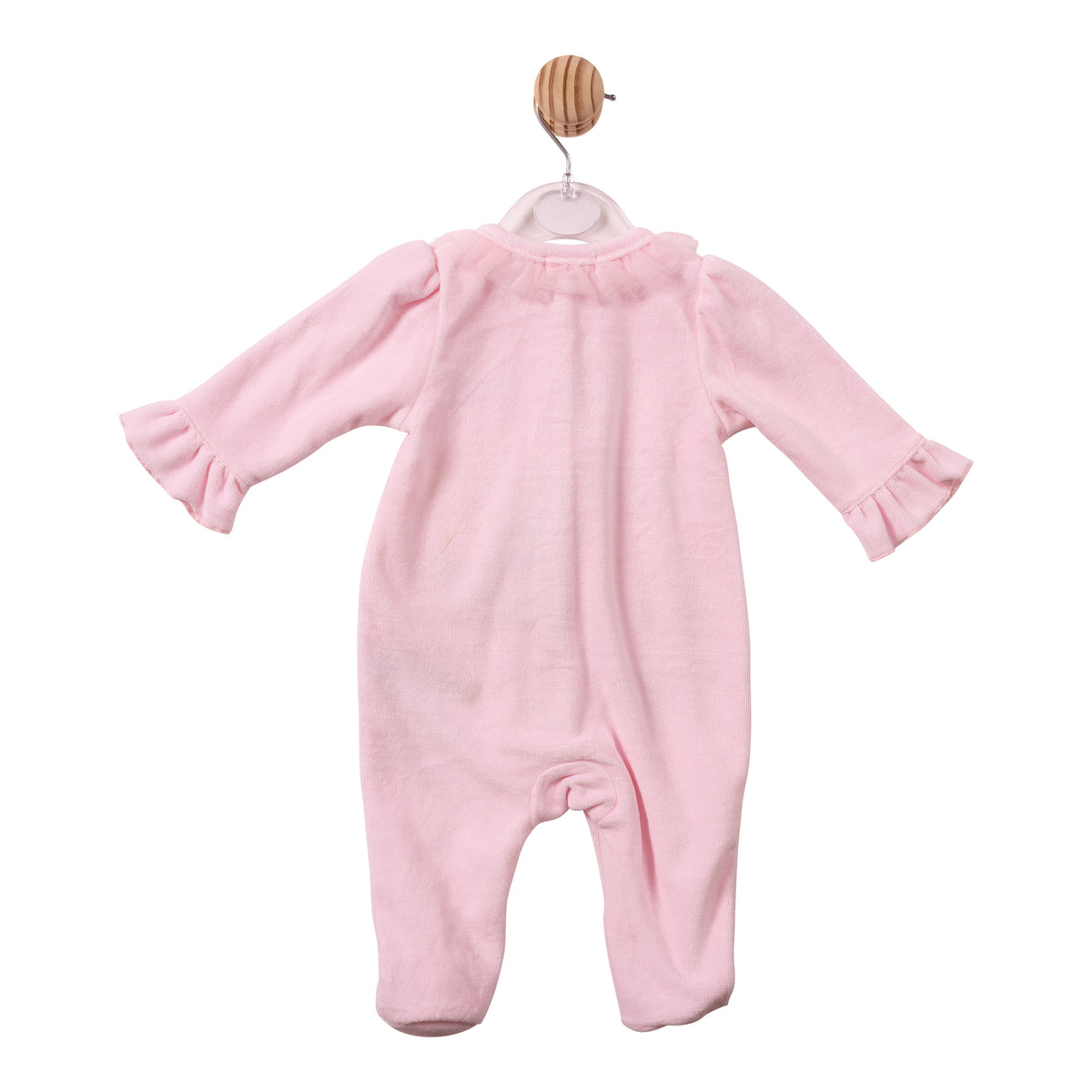 Pink Diamante Bow Babygrow - MB7493