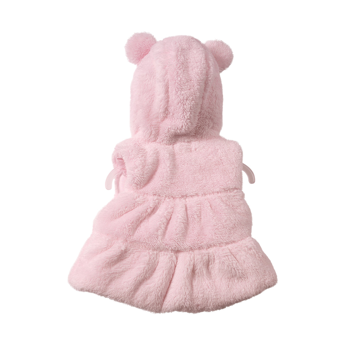 Pink Teddy Fur Gilet - MB7505