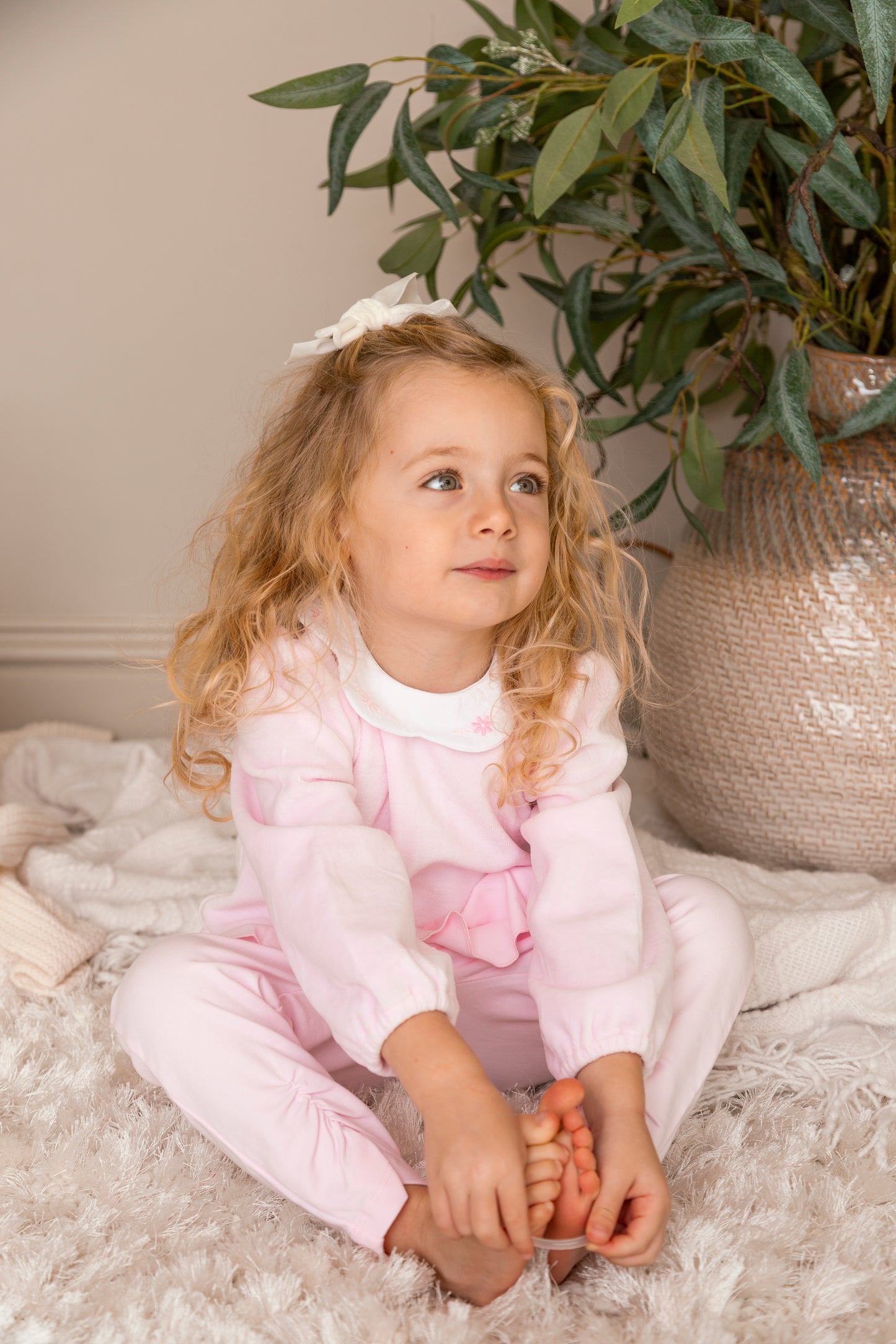 Flower Scallop Tunic and Legging