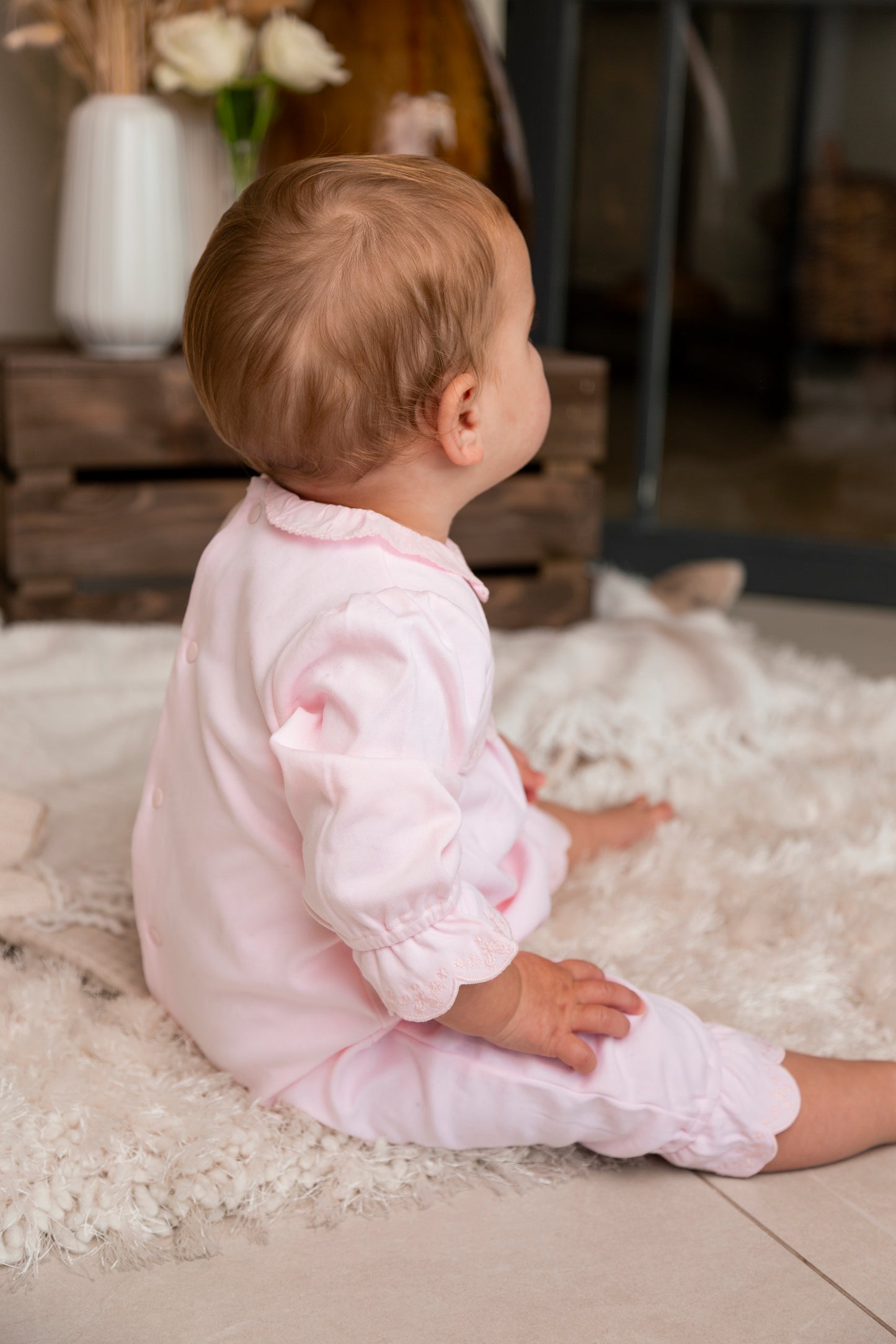 Pink Interlock Romper