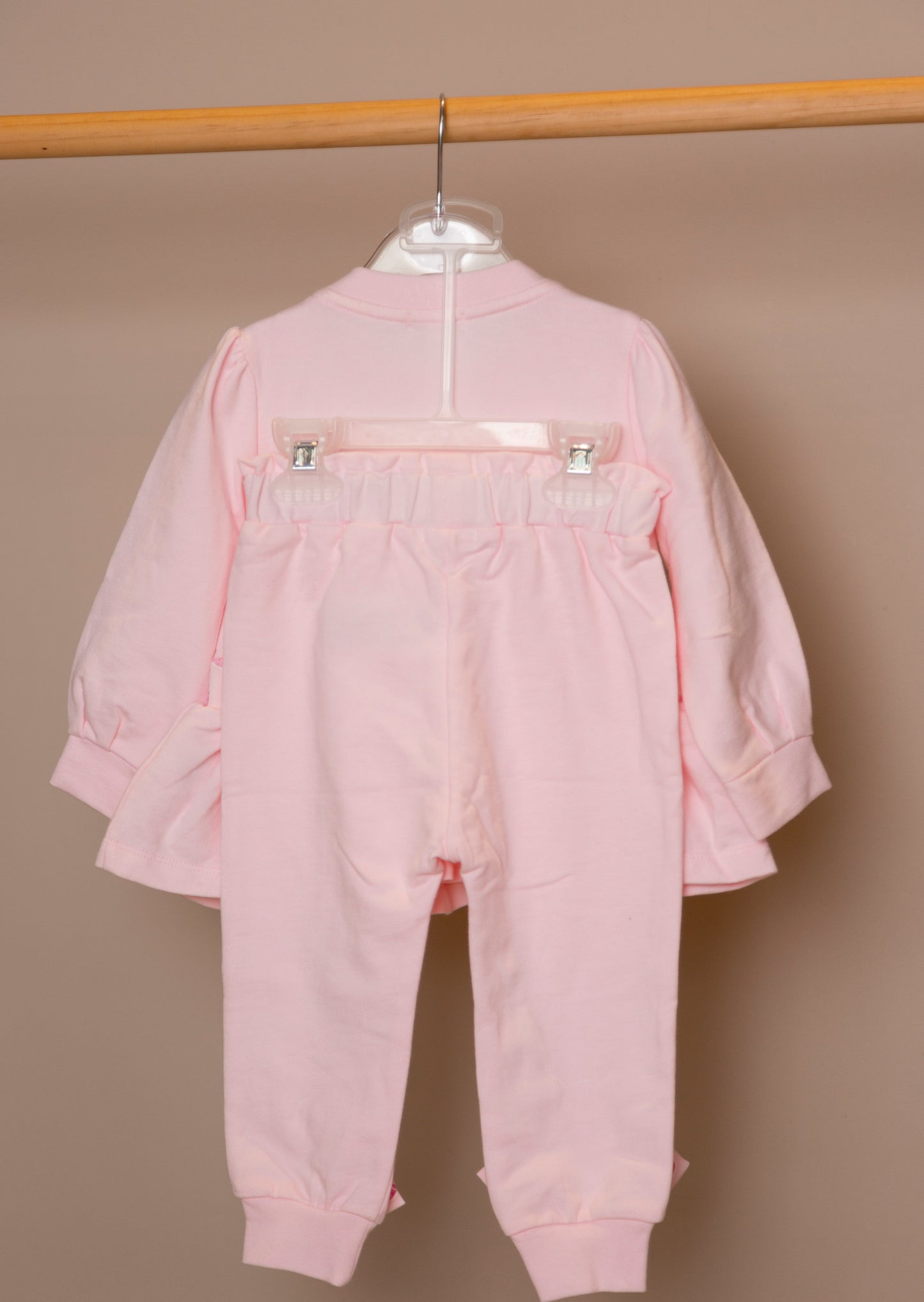 Pink Bow Frill Tracksuit