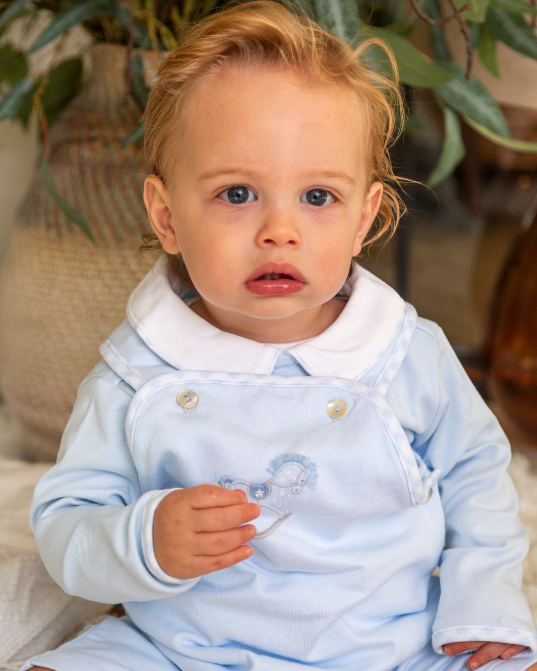 Rocking Horse Top and Dungaree