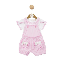 MB5733A | Top & Romper Dungaree - In Stock
