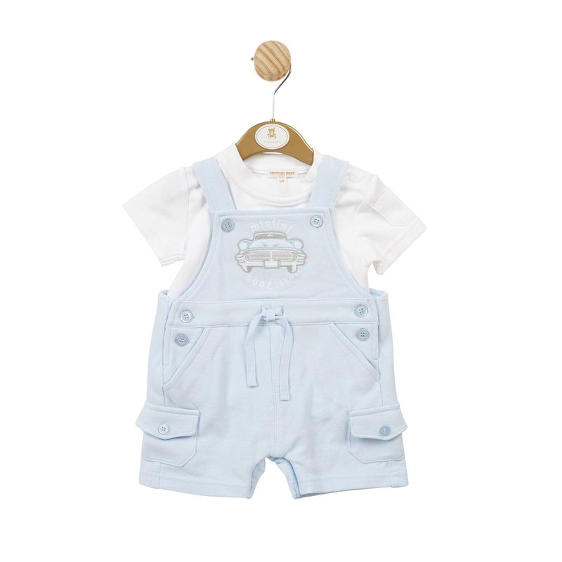 MB5810A | Top & Short Dungaree - In Stock