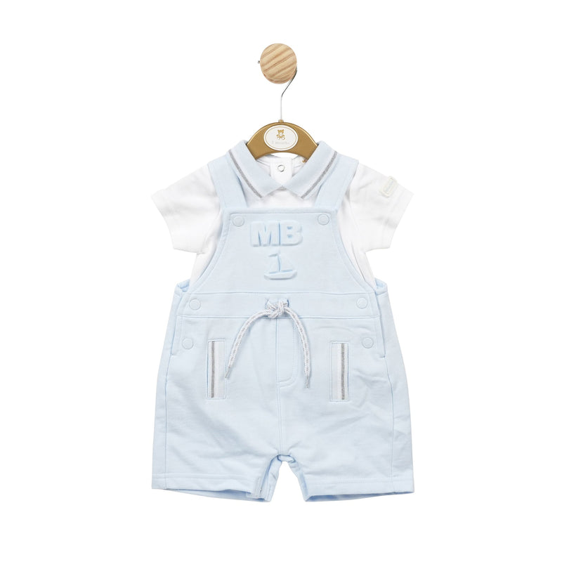 MB5839A | Top & Short Dungaree - In Stock