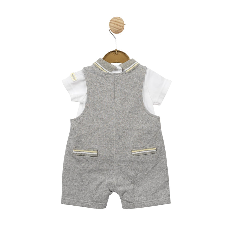 MB5847A | Top & Short Dungaree - In Stock