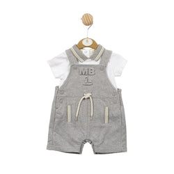 MB5847A | Top & Short Dungaree - In Stock