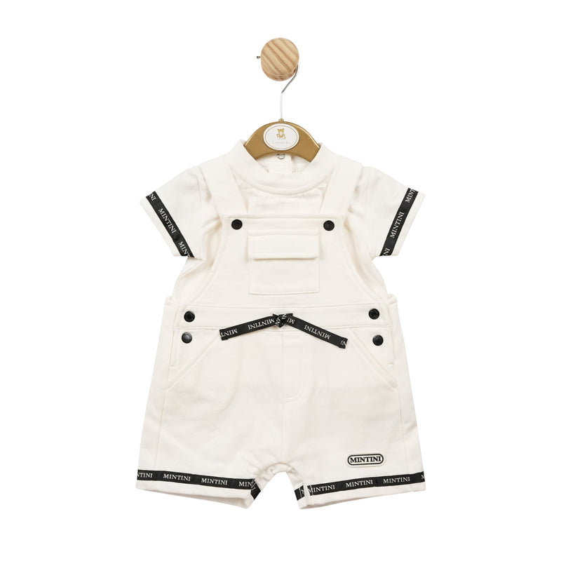 MB5853 | Top & Short Dungaree - In Stock