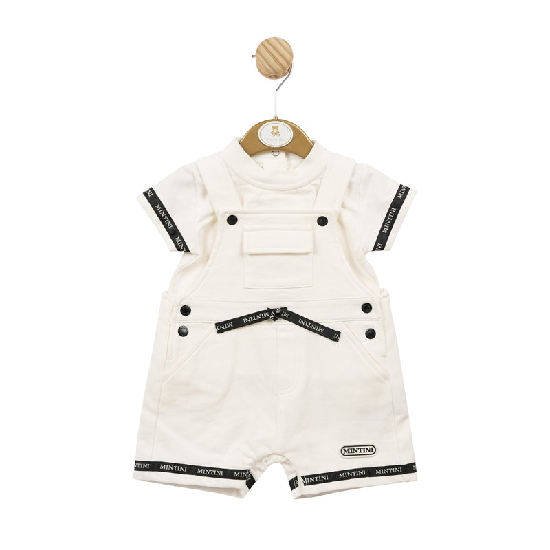MB5853A | Top & Short Dungaree - In Stock