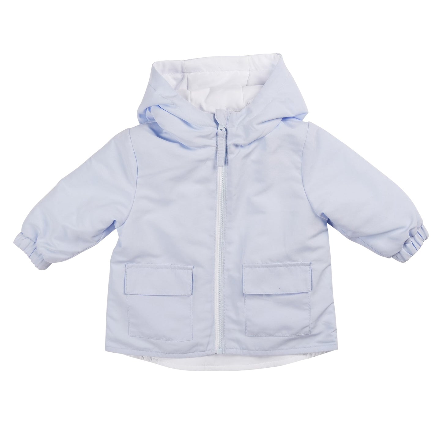 Reversible Blue / White Summer Jacket