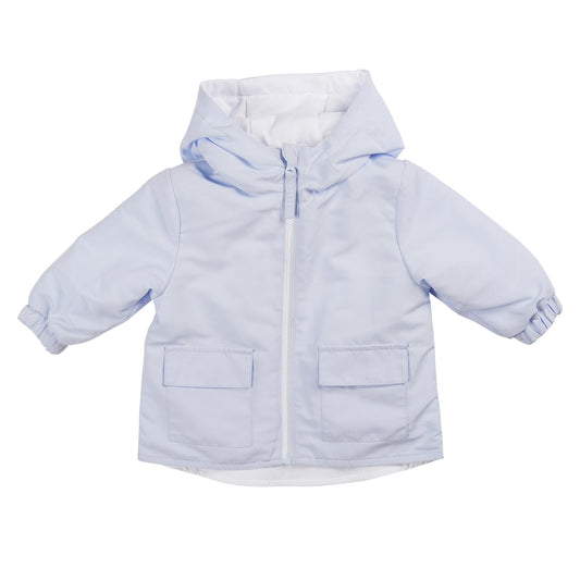 Reversible Blue / White Summer Jacket