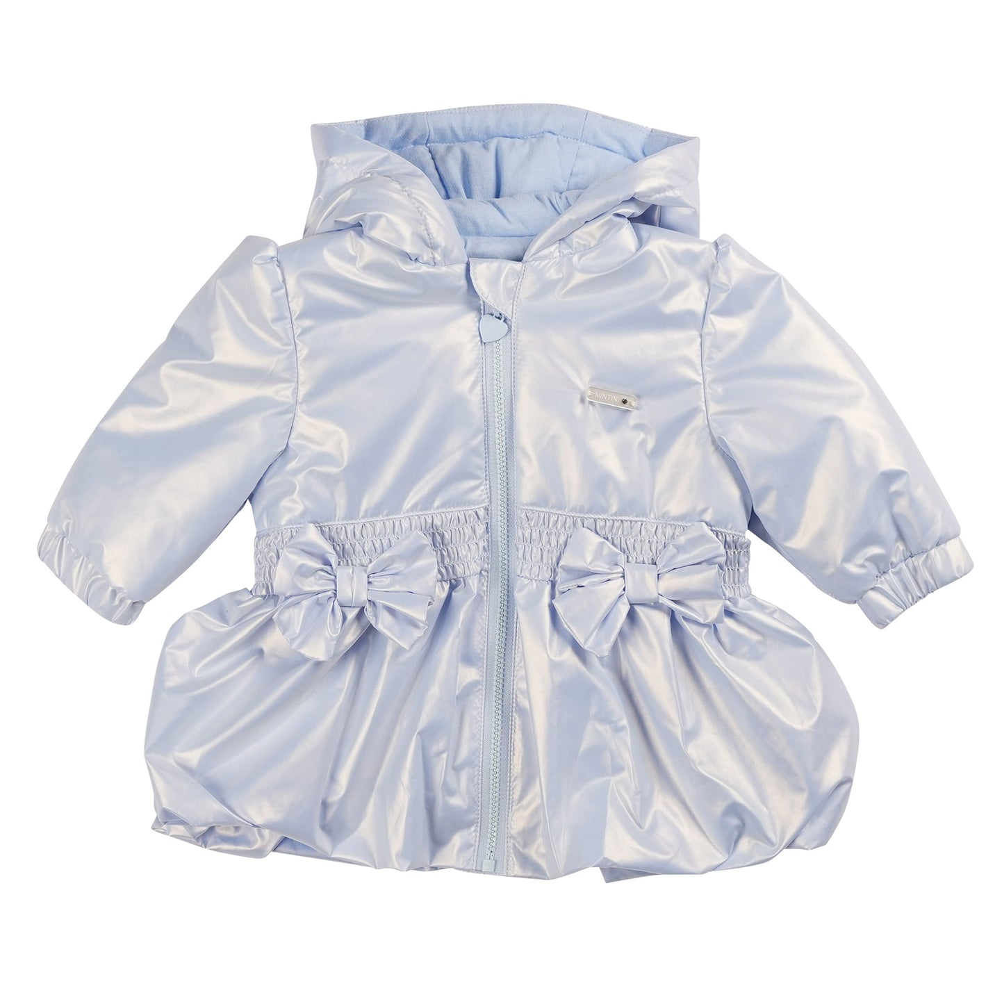 Dolphin Blue Silky Jacket