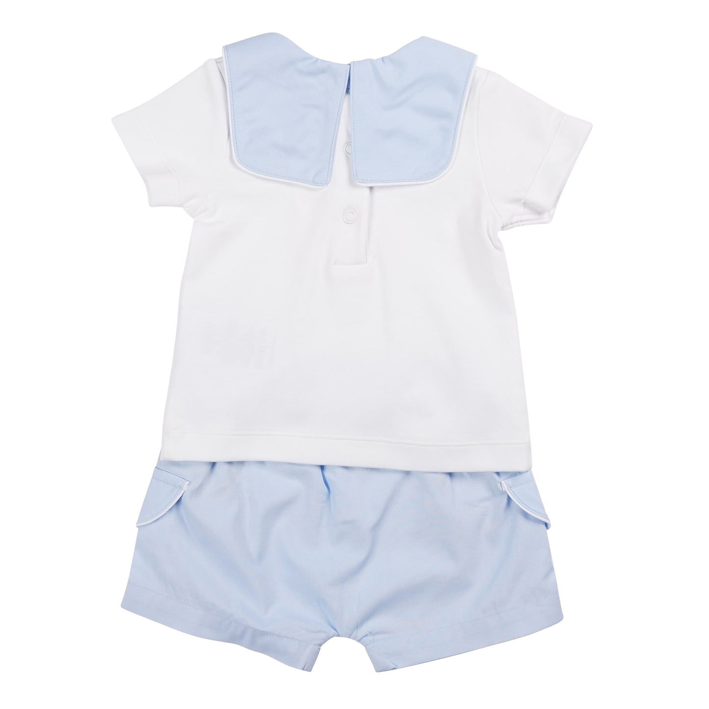 Blue Boat Top & Bloomer Short