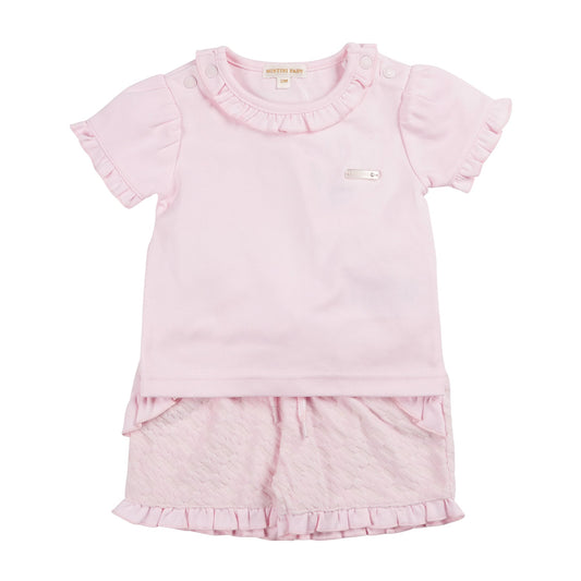 MB6343 | Top & Short-Pink-In Stock