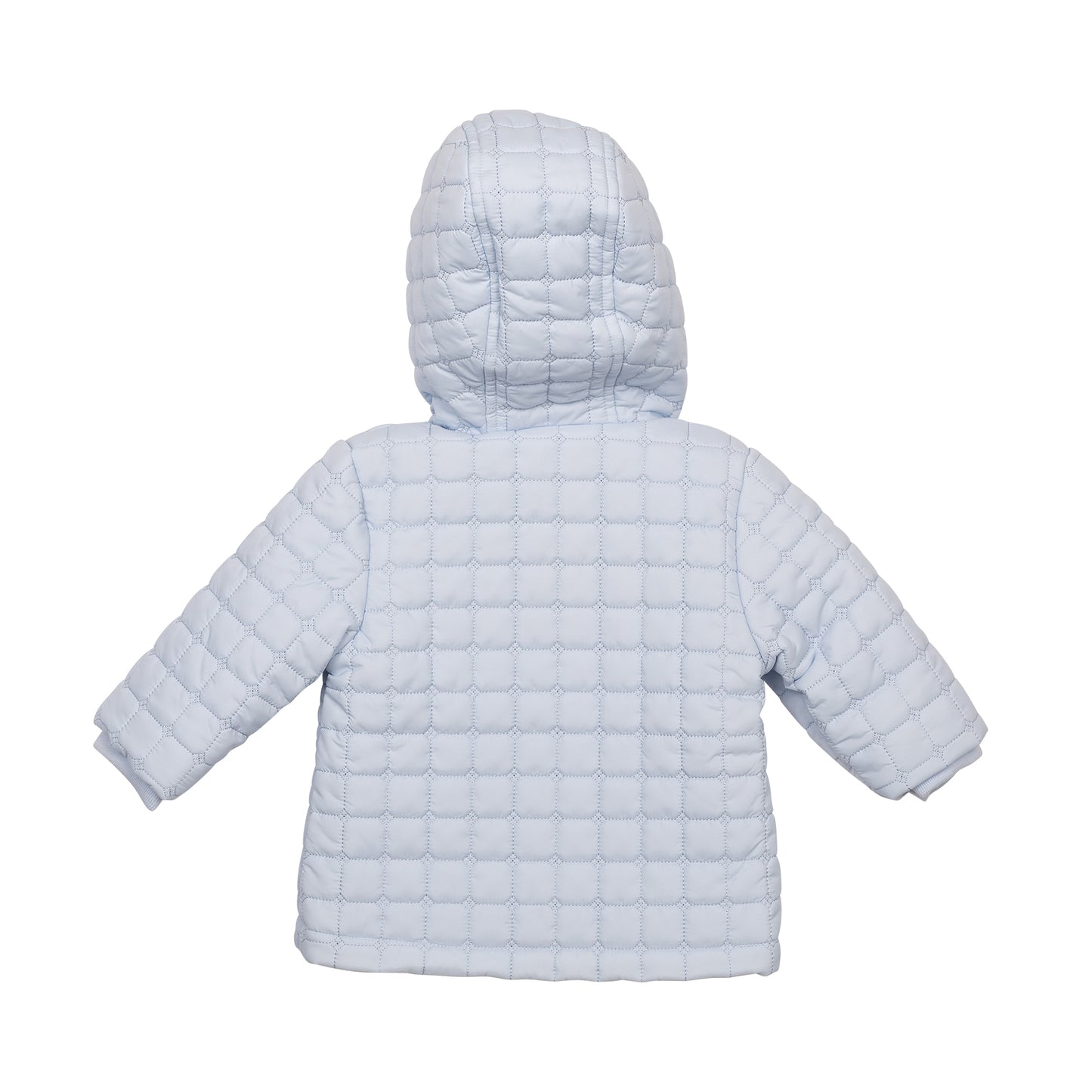 Baby Blue Quilted Coat