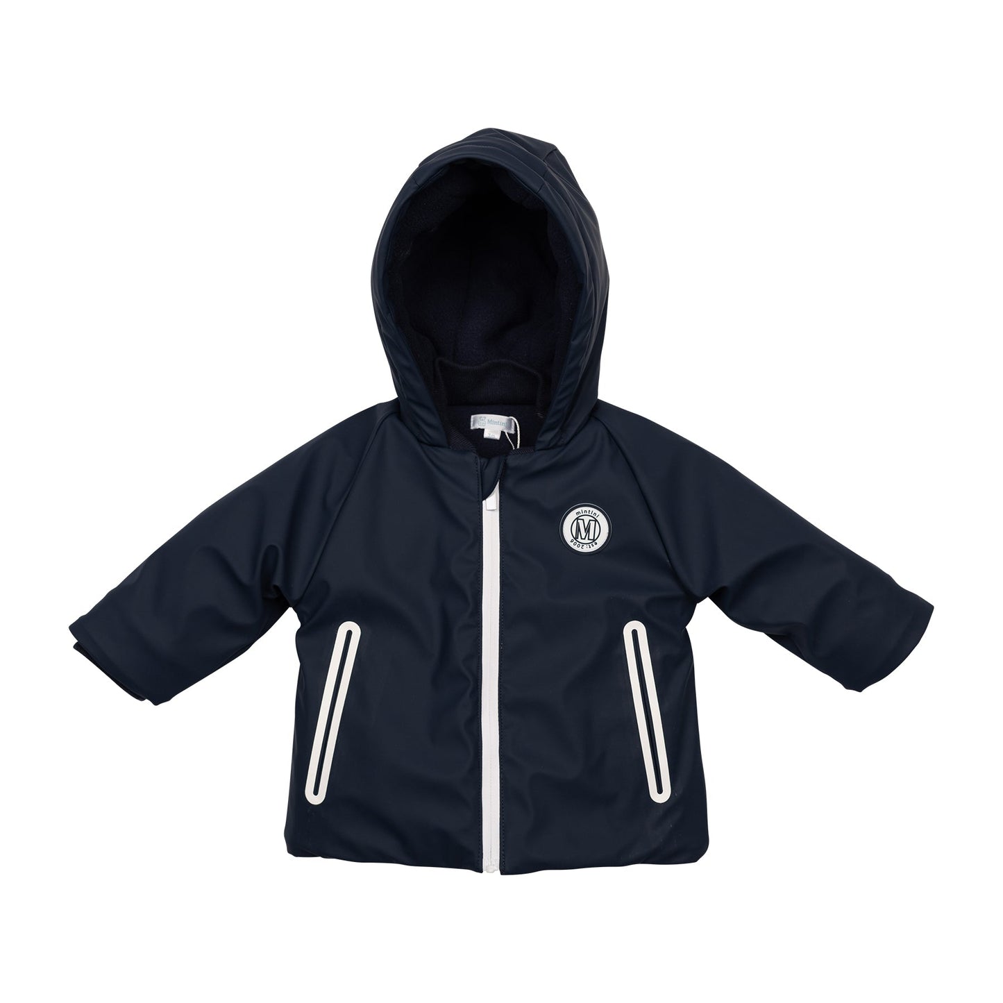 Navy Blue Hooded Jacket
