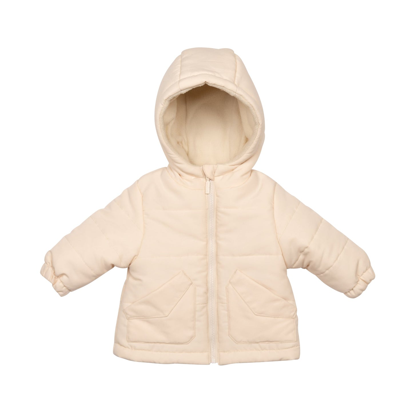 Beige Padded Coat
