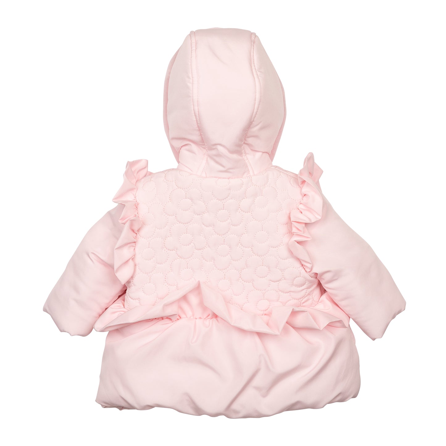 Pink Flower Padded Coat