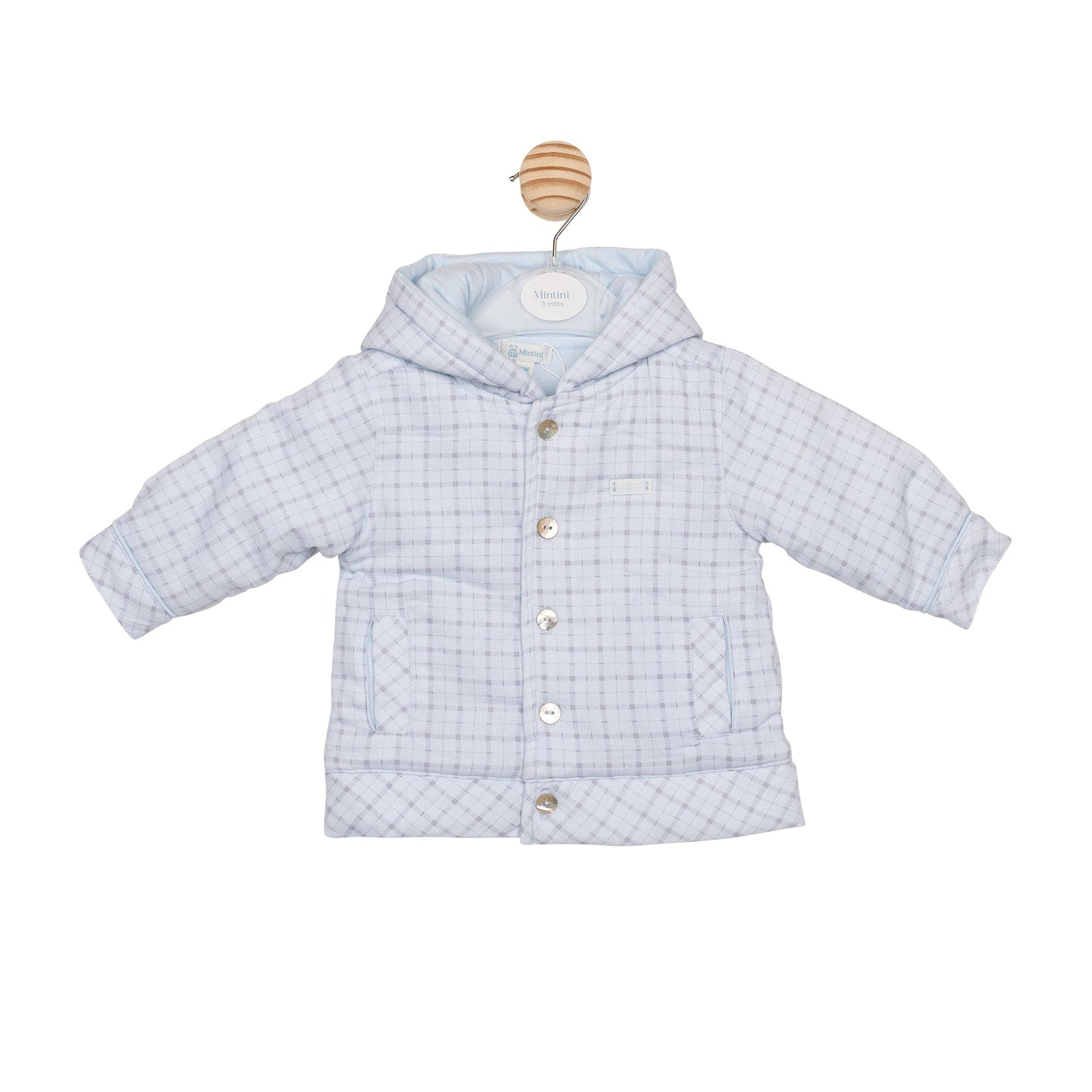 Printed Check Jacket