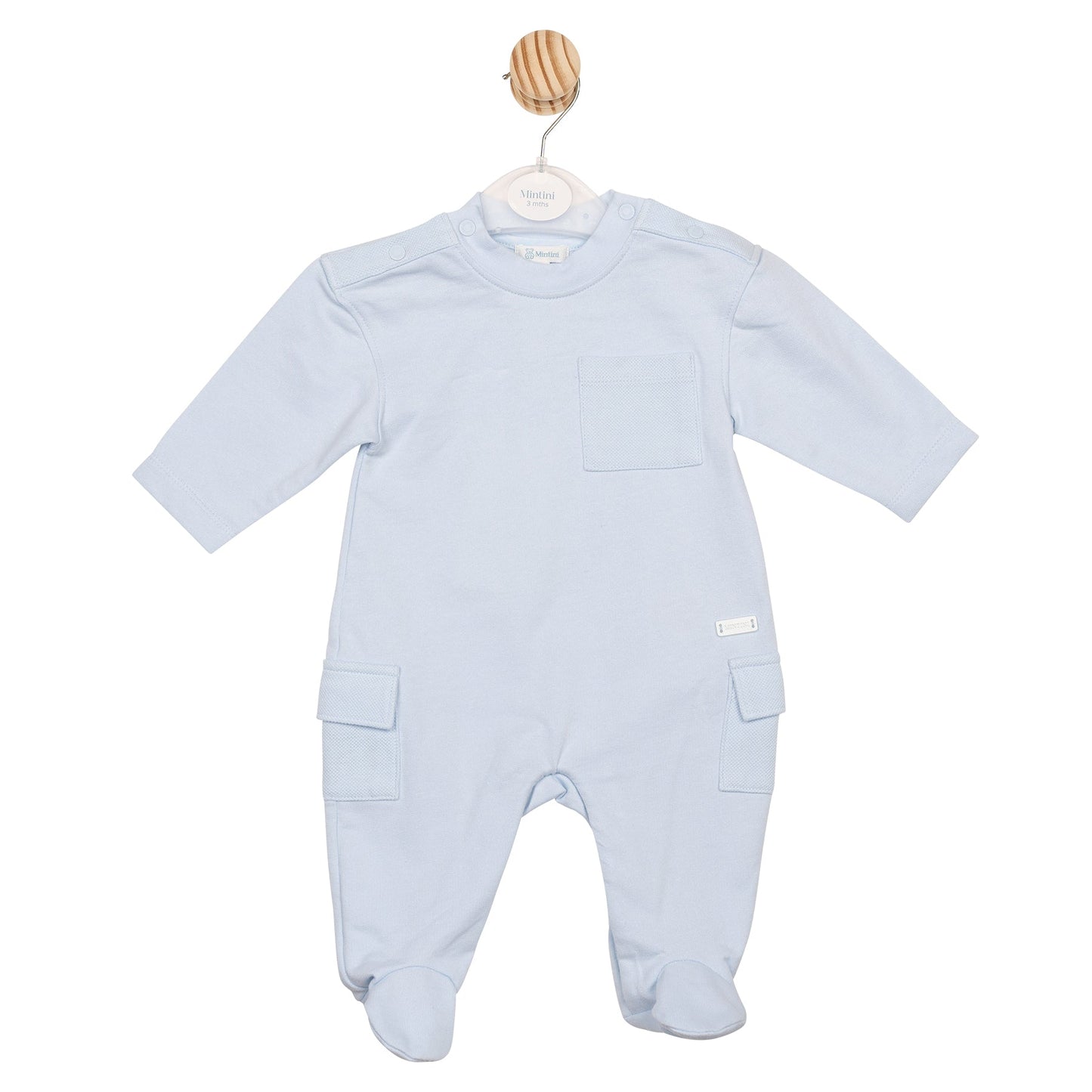 Pique Knit Babygrow