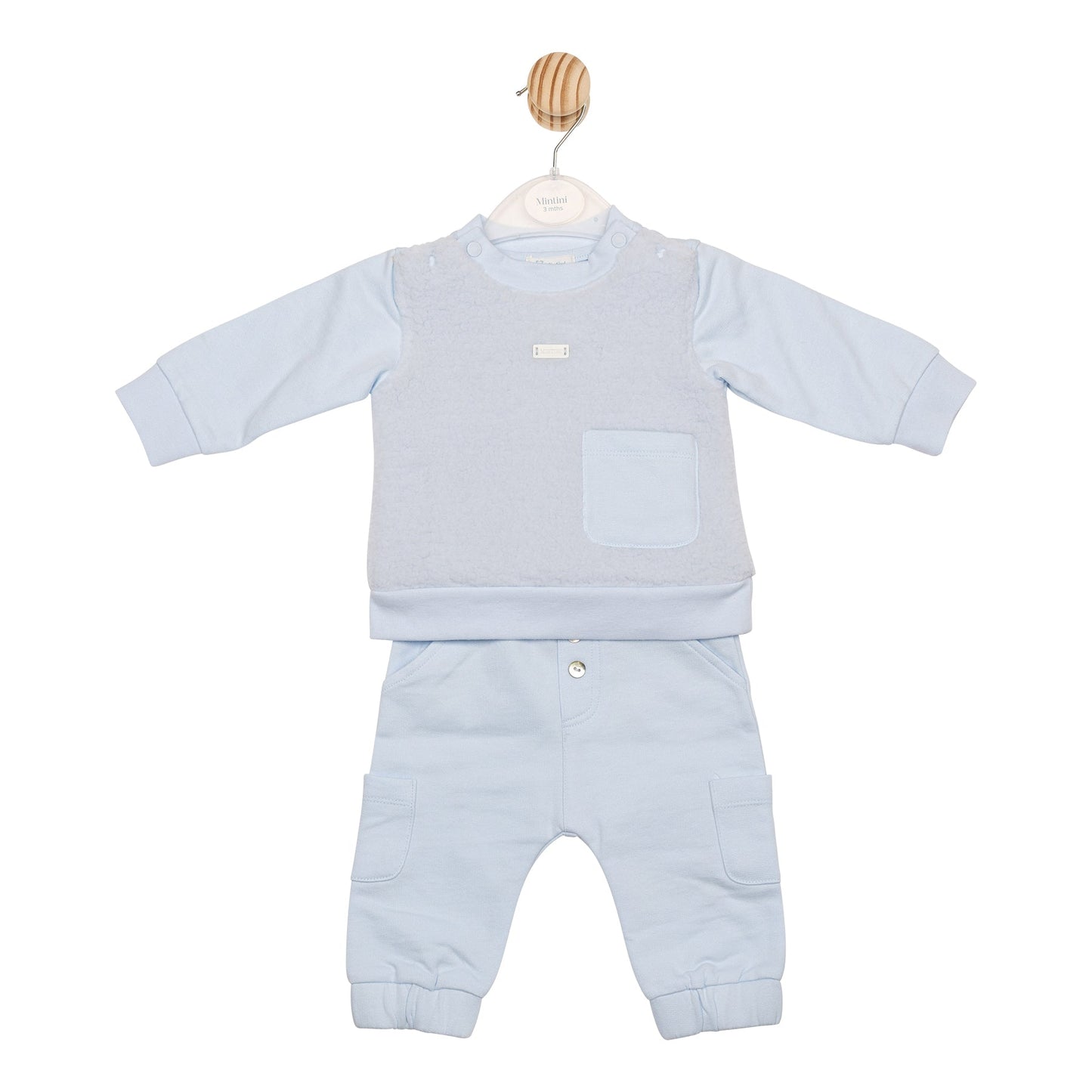 Blue Fleece Tracksuit